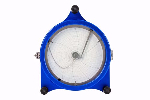 Afbeelding van 0-600 Bar, 24 uur, Ø 225mm. Schrijvende manometer, 1%