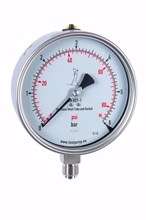 Afbeelding voor categorie Ø150mm Manometers, +/- 1,0%