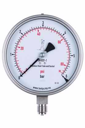 Picture of 0-6 Bar Pressure Gauge, Ø150mm, 1%