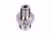 Afbeelding van Verloop 3/8" NPT male x 1/2"BSP male, 60 graden conus