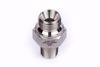 Afbeelding van Verloop 3/8" NPT male x 1/2"BSP male, 60 graden conus