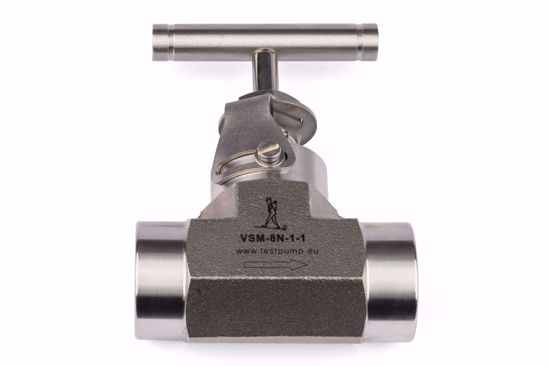 Afbeelding van 1/2" NPT Rechte Naald-afsluiter - female x female