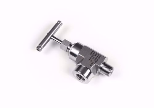 Picture of 1/2" NPT Angled Needle Valve - male x female